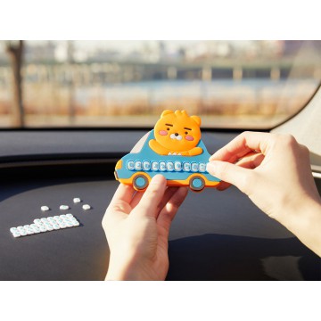Kakao Friends - RYAN 車用電話號碼顯示牌